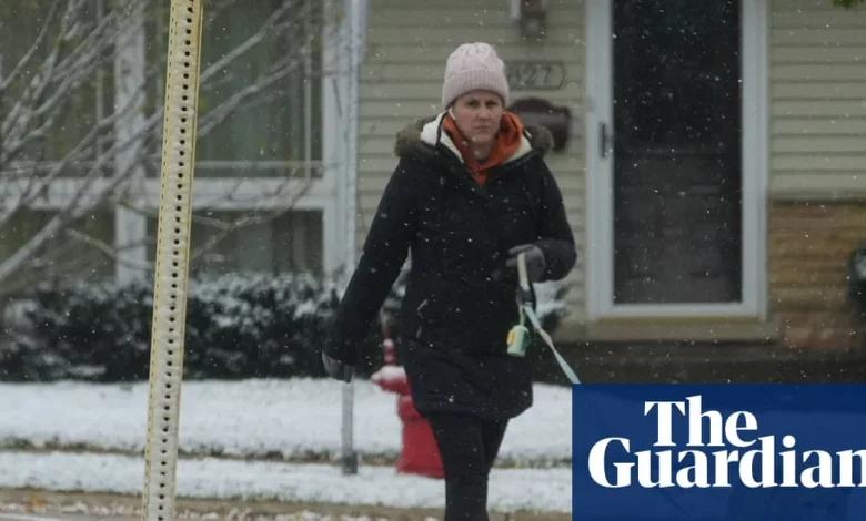 Record Low Temperatures and Snowfall Grip Eastern US as Typhoon Fung-wong Affects Taiwan