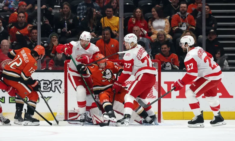 Red Wings Look For Ways To Stop "Dynamic" Ducks In Rematch Of Halloween