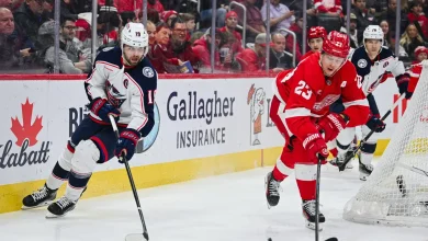 Red Wings Seek Much Needed Rebound Against Red Hot Blue Jackets