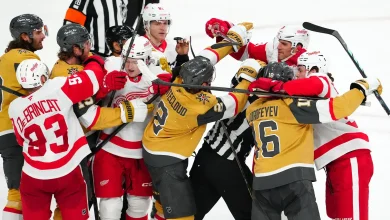 Red Wings Wrap Up Western Swing With Tough Test vs. Golden Knights