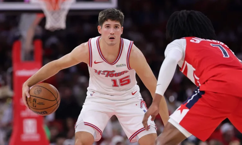 Reed Sheppard’s improvement helps Rockets’ NBA title chances grow