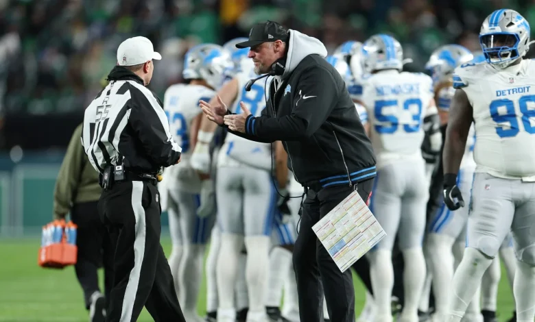 Referee Alex Kemp defends "absolutely terrible" pass interference call in Lions-Eagles