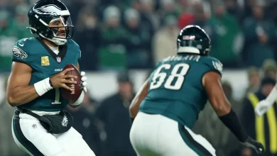 "Refs are on Eagles payroll," "Insanely rigged": NFL fans rip into referees over controversial DPI call on Lions as Philly win 16-9 on SNF