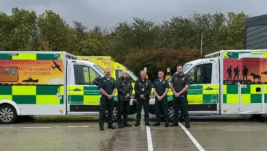 'Remembrance Ambulances' unveiled by East of England Ambulance Service to honour armed forces