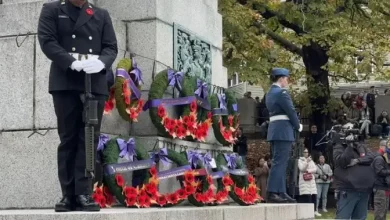 Remembrance Day ceremony at Halifax’s Grand Parade