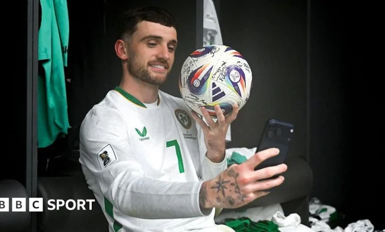 Republic of Ireland hero Troy Parrott talks about his hat-trick against Hungary