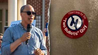 Republicans Target Virginia AG Candidate Jay Jones with Controversial Stickers on Election Day