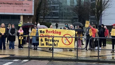 Residents protest proposed charges and barriers for Blanchardstown Centre car parks