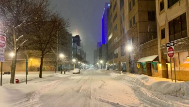 Residents react to first snowfall of the season coming to Central New York this week