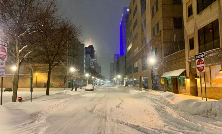 Residents react to first snowfall of the season coming to Central New York this week