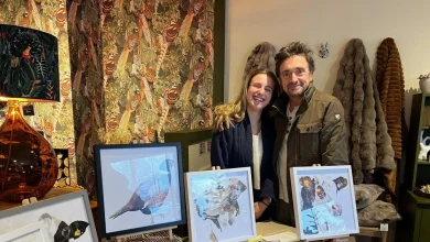 Richard Hammond Supports Daughter Willow at Christmas Shopping Event