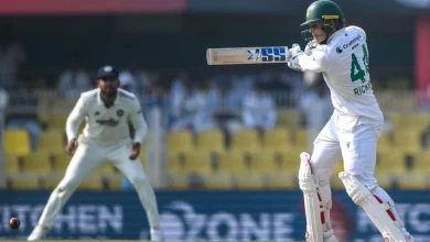 Rickelton leads steady Proteas start as Markram falls before tea