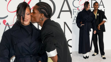 Rihanna and A$AP Rocky Let Their Shoes Do the Talking at the CFDA Fashion Awards 2025