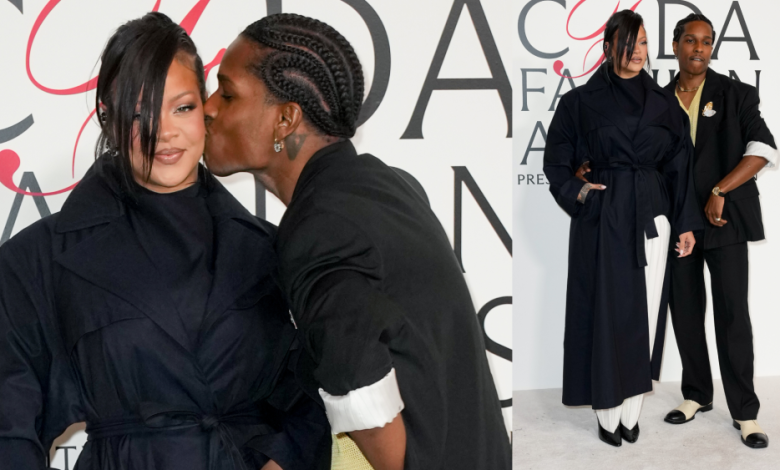 Rihanna and A$AP Rocky Let Their Shoes Do the Talking at the CFDA Fashion Awards 2025