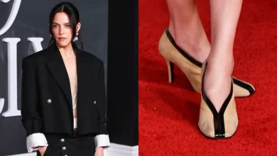 Riley Keough Makes a Statement in One of Matthieu Blazy's Debut Chanel Shoes at 'Jay Kelly' Premiere
