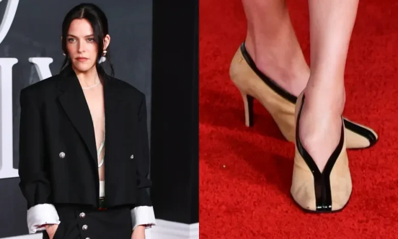 Riley Keough Makes a Statement in One of Matthieu Blazy's Debut Chanel Shoes at 'Jay Kelly' Premiere