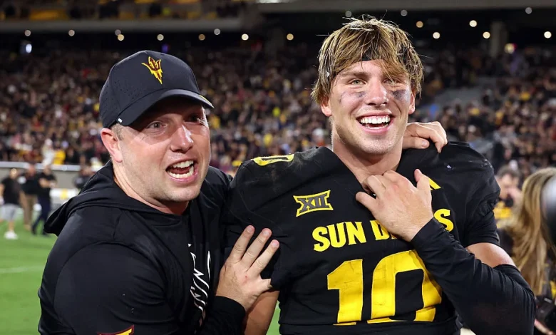 Risk of Sam Leavitt being poached from ASU could stress Kenny Dillingham