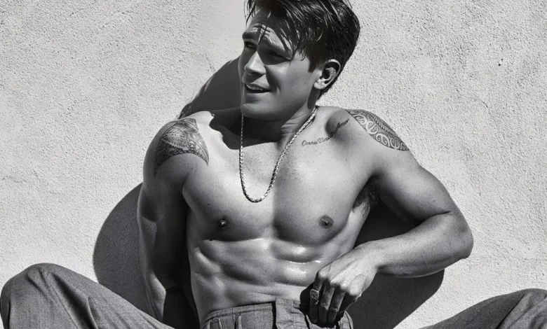Riverdale Star KJ Apa Flexes in Festive Film Appearance