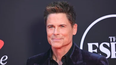 Rob Lowe's Christmas Tree Makes the Case for White & Silver