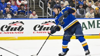 Robert Thomas Returns To Blues Lineup Against Oilers