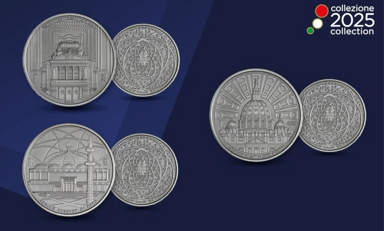 Roma celebra il dialogo tra le tre religioni monoteiste con una serie speciale di monete