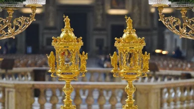 Roma, la reliquia con il sangue di Cristo esposta al santuario San Salvatore in Lauro