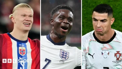 Ronaldo's first straight red; Haaland helps Norway; Saka inspires England - reaction
