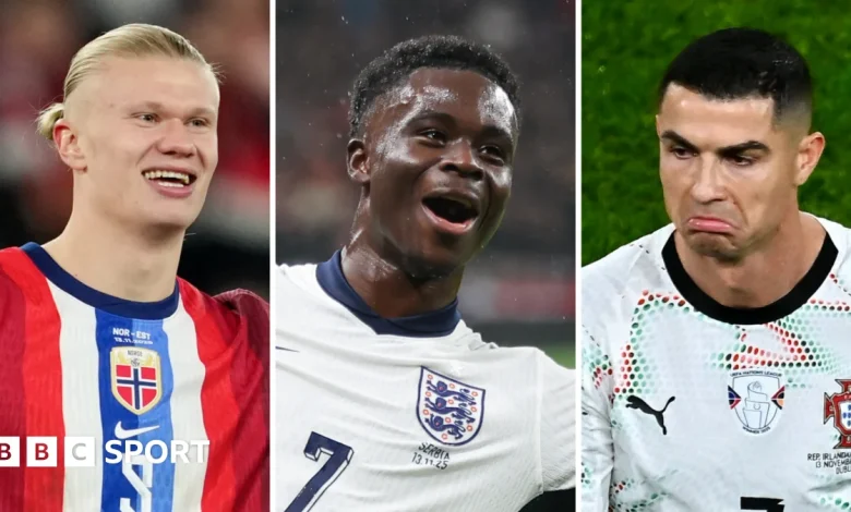 Ronaldo's first straight red; Haaland helps Norway; Saka inspires England - reaction
