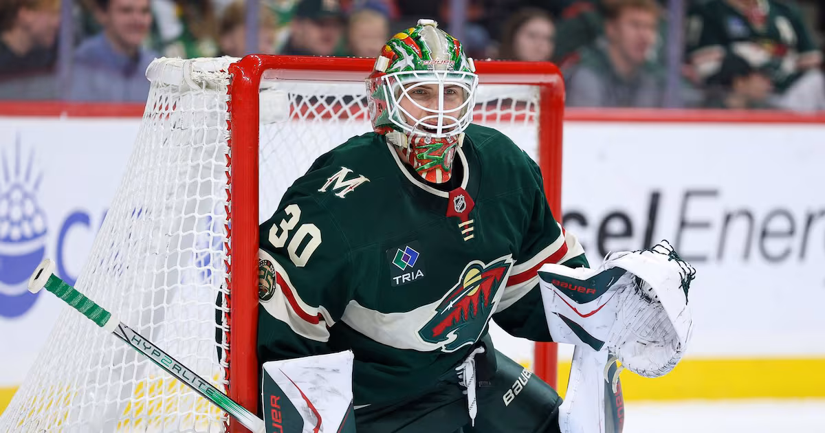 Rookie Wallstedt has become a shutout machine for the Wild
