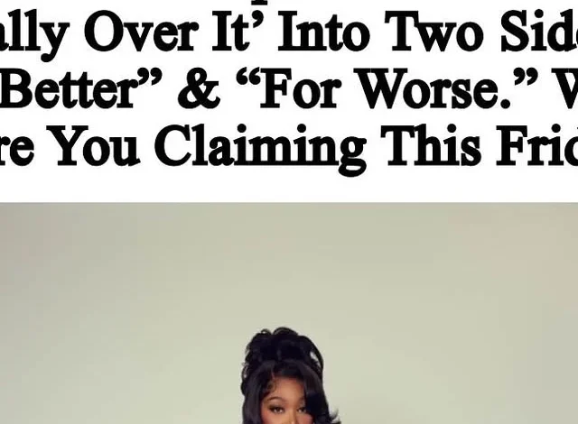 Roomies, Summer Walker’s new era is here, and she’s making y’all choose sides Her album “Finally Over It” drops this Friday, and it’s split into two moods: “For Better” and “For Worse.” “For Better” features #ChrisBrown #AndersonPaak #MariahTheScientist #