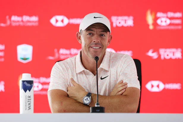 Rory McIlroy gives very reasonable response regarding who is the longer hitter in this week's bombers pairing