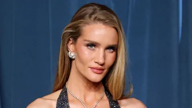 Rosie Huntington-Whiteley’s winter sun cut-out swimsuit has us lusting after warmer weather