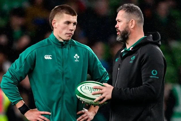 Rúaidhrí O’Connor: Selection shows that Sam Prendergast is Farrell’s main man at No 10