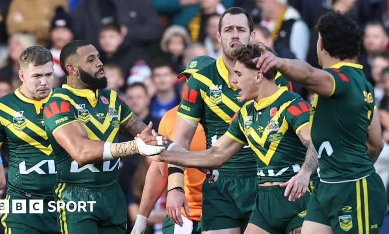 Rugby League Ashes: Australia beat England 30-8 to complete 3-0 series whitewash