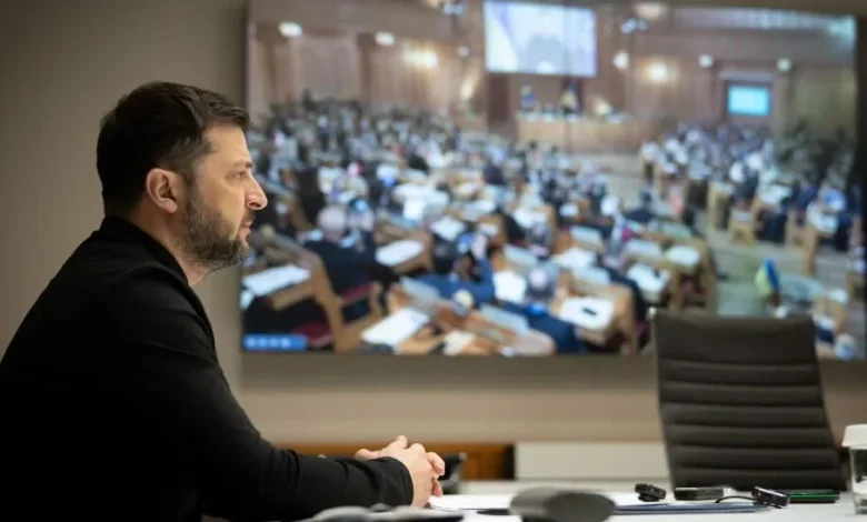 Russia keeping "stolen" Ukrainian territory "the main problem" with U.S. peace proposal, Zelenskyy says