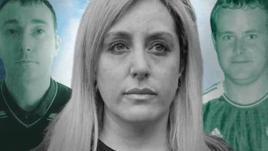 Ruth Lawrence found guilty of murdering two men shot dead on lake island