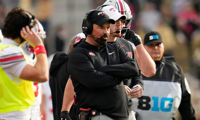Ryan Day keeps the health of a key Ohio State starter a mystery