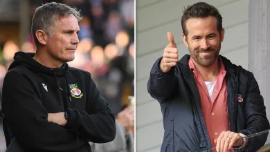 Ryan Reynolds made to follow strict celebrity rule as Wrexham coach puts his foot down