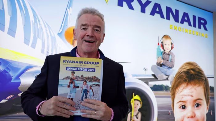 Ryanair profits jump 40% as budget airline raises fares