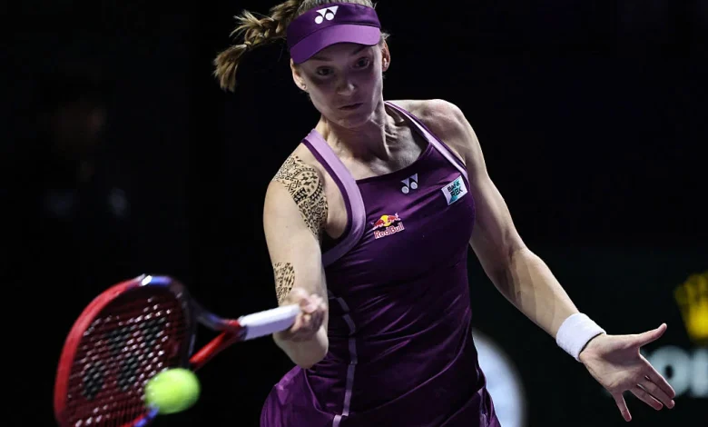 Rybakina defeats alternate Alexandrova, finishes with perfect mark in group play