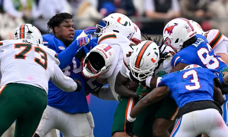 SMU field goal controversy: Mustangs' kick vs. Miami ruled no good after going over post