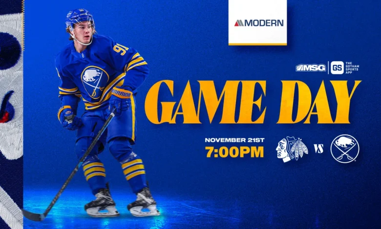 Sabres vs. Blackhawks | How to watch, lineup notes, and storylines