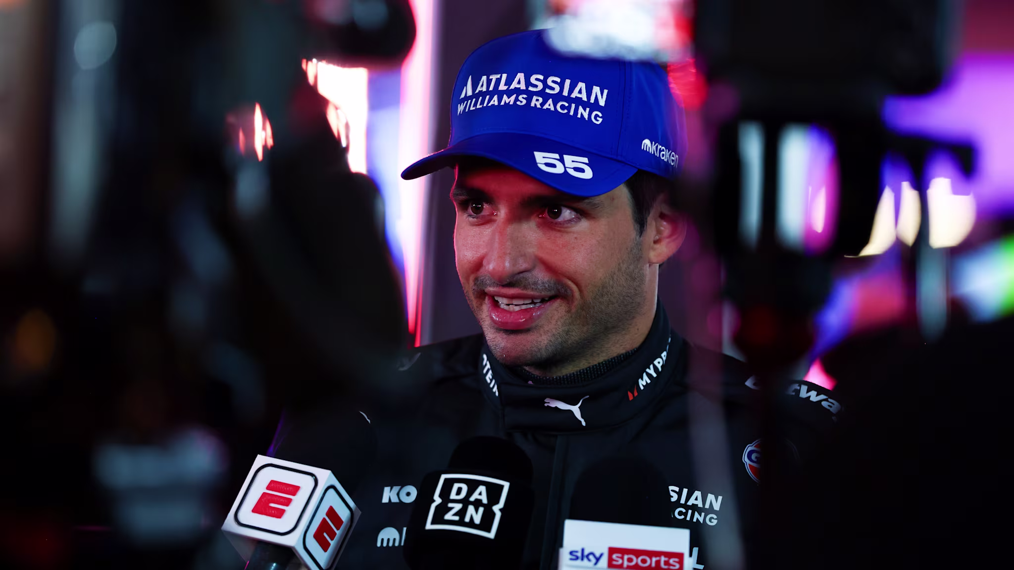 Sainz insists Williams are 'becoming stronger every race' as he hails P3 result in Las Vegas Qualifying