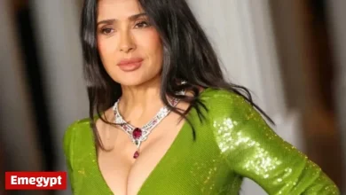 Salma Hayek Dazzles in Velvet Bodycon Dress and Classic Hollywood Style