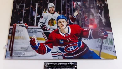 Salon Jacques-Beauchamp du Centre Bell | Olivier Jean et François Gagnon immortalisés