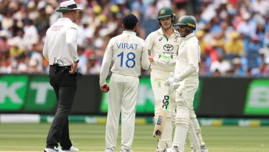 Sam Konstas' fiery reply to Virat Kohli after shoulder charge revealed by Oliver Peake