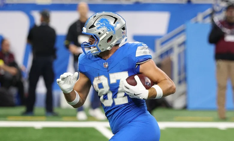 Sam LaPorta out, Aidan Hutchinson set to play on Sunday night