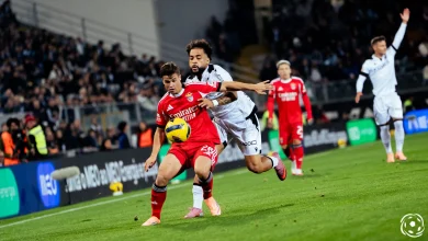 Samuel Dahl dilata vantagem para o Benfica diante do Vitória SC