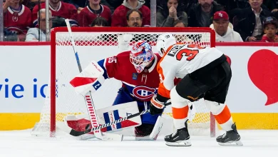 Samuel Montembeault will be in net tonight: Jakub Dobes still waiting his turn