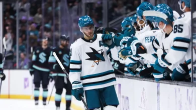 San Jose Sharks' Projected Lineup vs. Colorado Avalanche - 2025/11/26